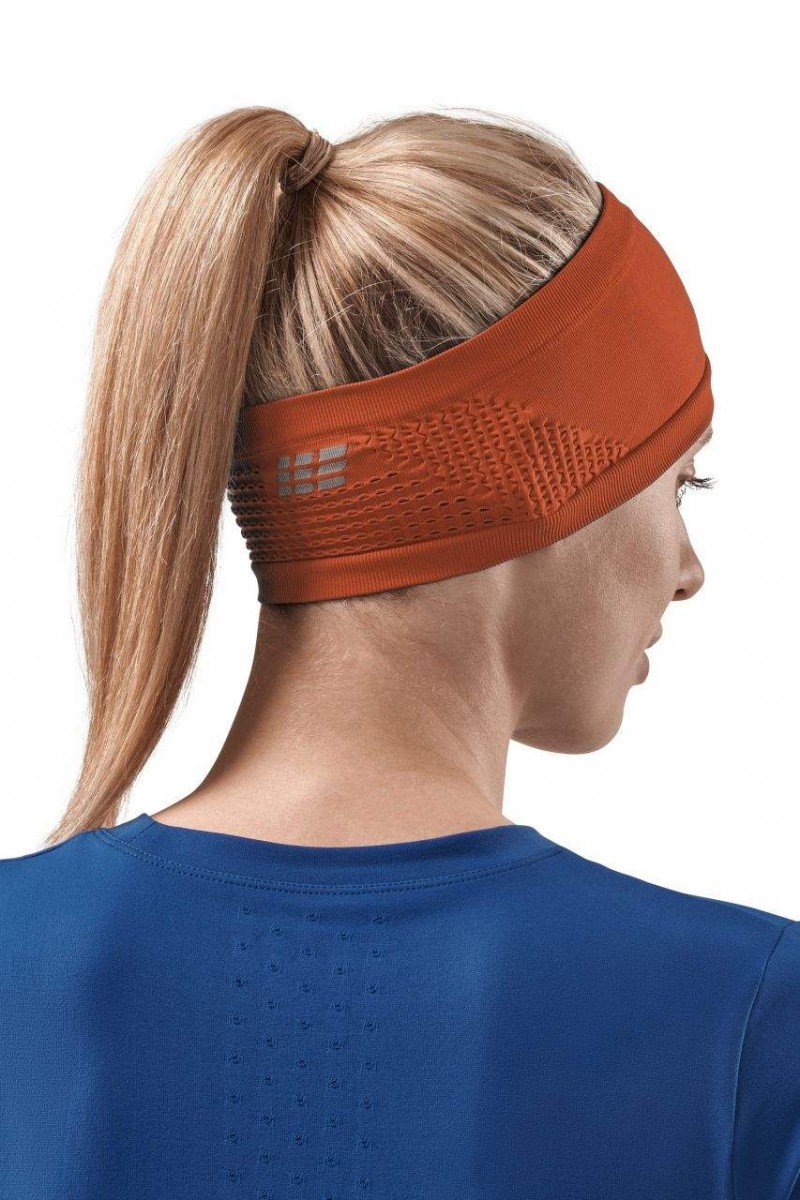 Повязка на голову CEP универсальная CB942U Оранжевый купить в OrtoMir24